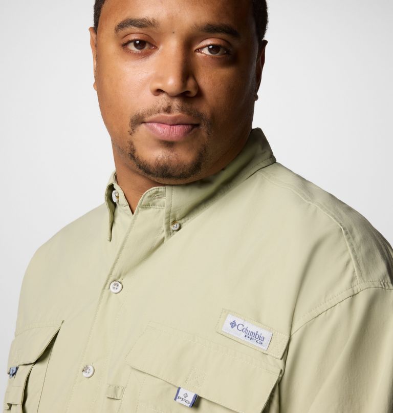 Men’s PFG Bahama II Long Sleeve Shirt - Big, Color: Smokey Sage, image 5