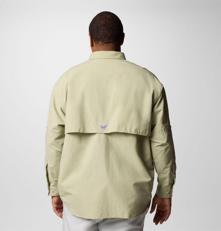 Men’s PFG Bahama II Long Sleeve Shirt - Big, Color: Smokey Sage, image 3