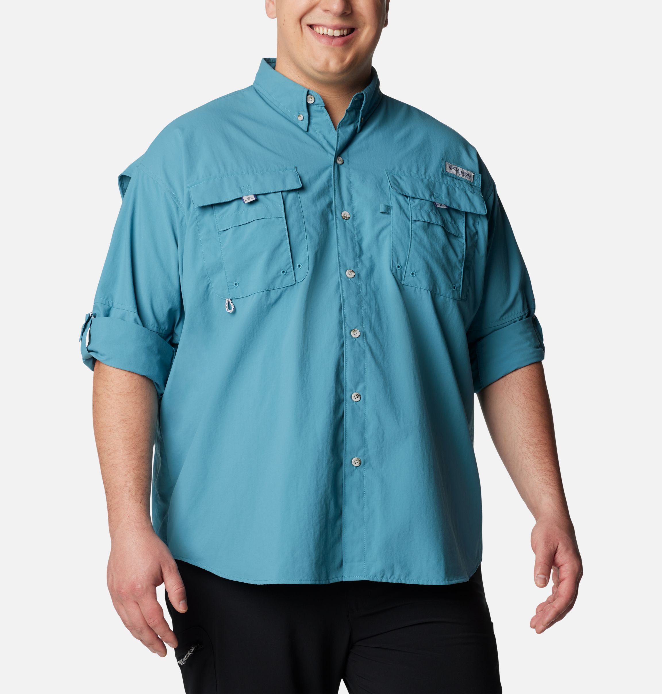 Columbia Men's Big & Tall PFG Bahama II UPF 30 Long Sleeve Fishing Shirt,  Sun Glow, 5X Tall : : Clothing & Accessories