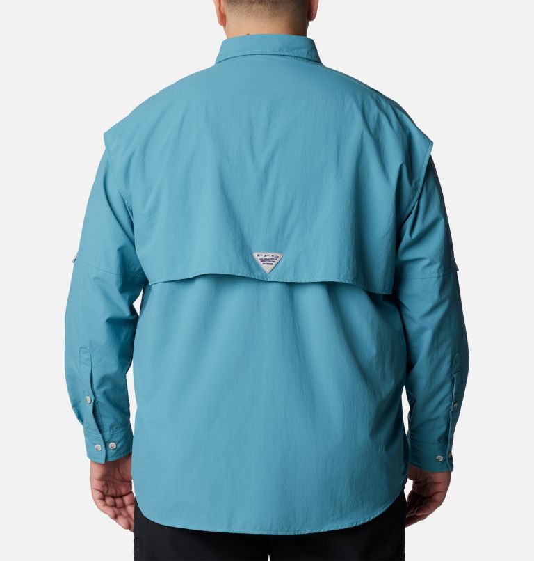 Men’s PFG Bahama II Long Sleeve Shirt - Big, Color: Canyon Blue, image 2