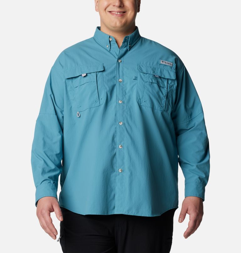 Columbia Bahama II Long-Sleeve Shirt - Men's Vivid Blue, XL