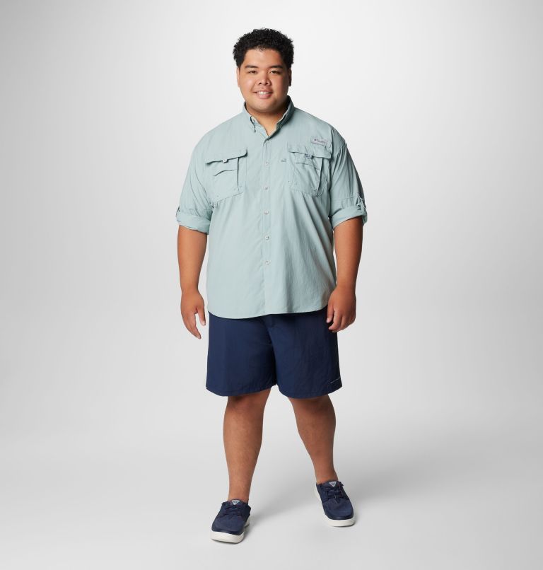 Men’s PFG Bahama II Long Sleeve Shirt - Big, Color: Crushed Blue, image 3