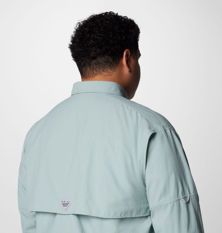 Men’s PFG Bahama II Long Sleeve Shirt - Big, Color: Crushed Blue, image 6