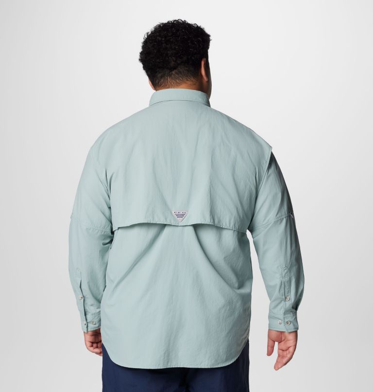 Men’s PFG Bahama II Long Sleeve Shirt - Big, Color: Crushed Blue, image 2
