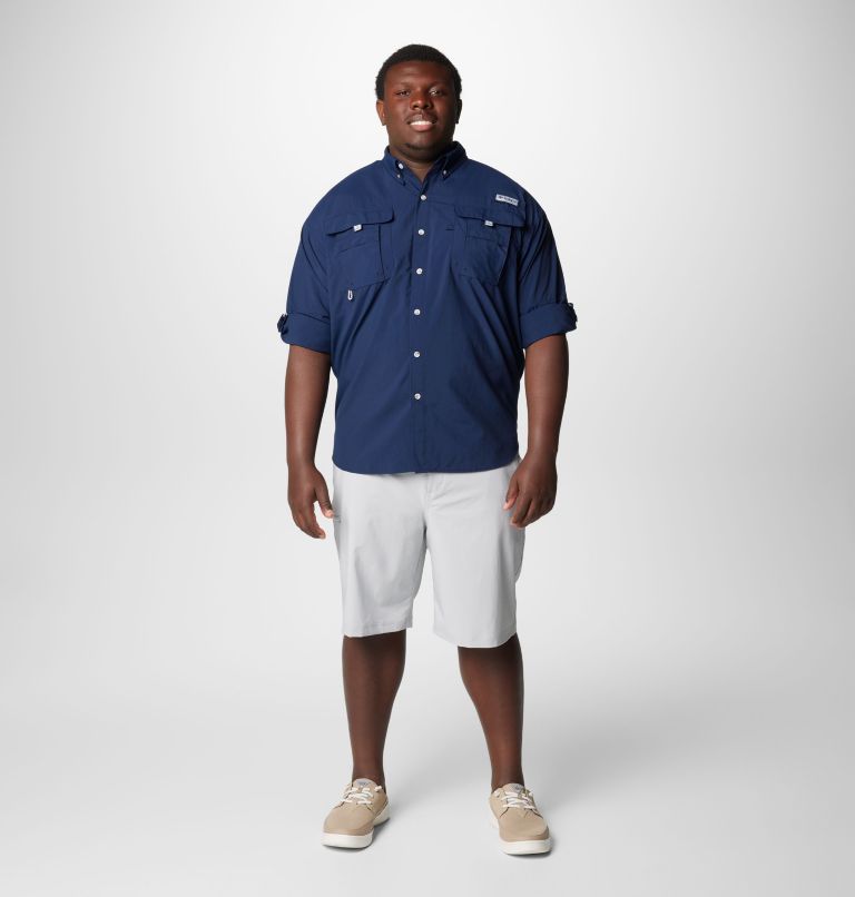 Men’s PFG Bahama II Long Sleeve Shirt - Big, Color: Collegiate Navy, image 3