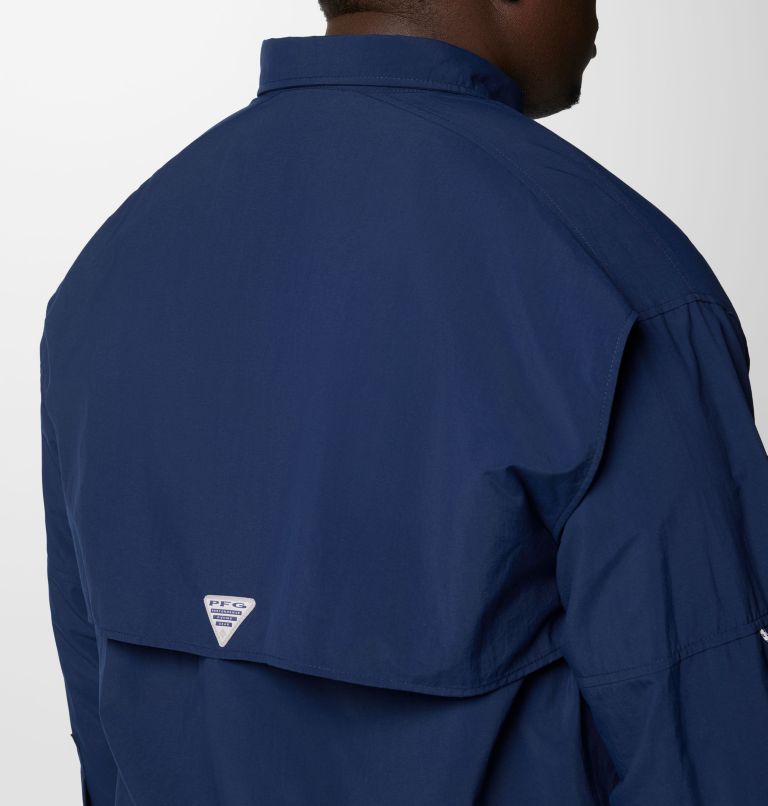 Men’s PFG Bahama II Long Sleeve Shirt - Big, Color: Collegiate Navy, image 6
