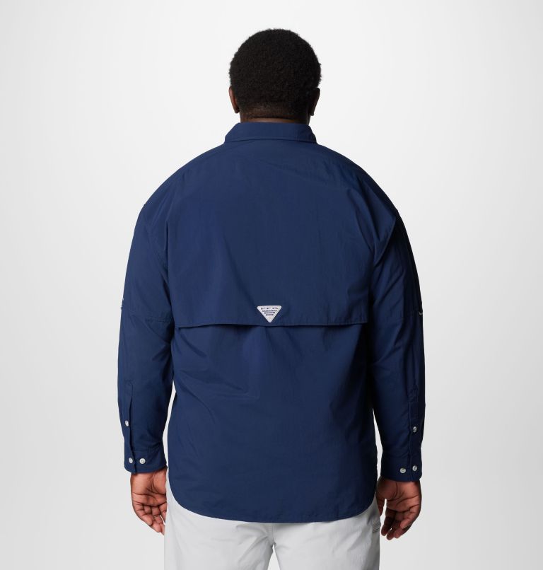 Men’s PFG Bahama II Long Sleeve Shirt - Big, Color: Collegiate Navy, image 2