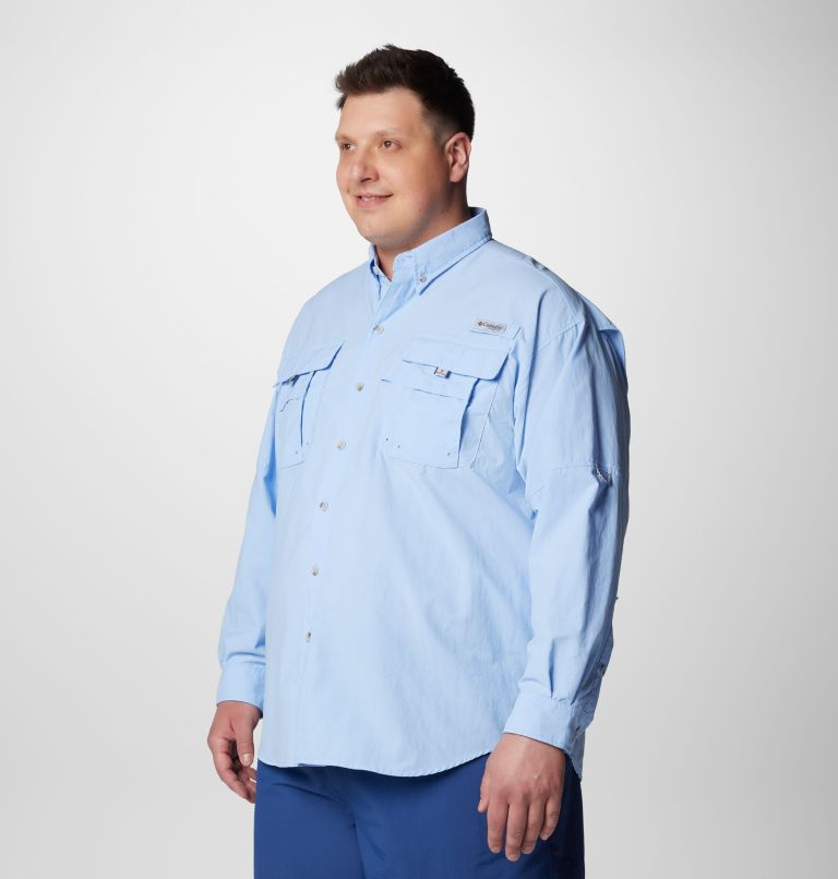 Men’s PFG Bahama II Long Sleeve Shirt - Big, Color: Sail, image 4