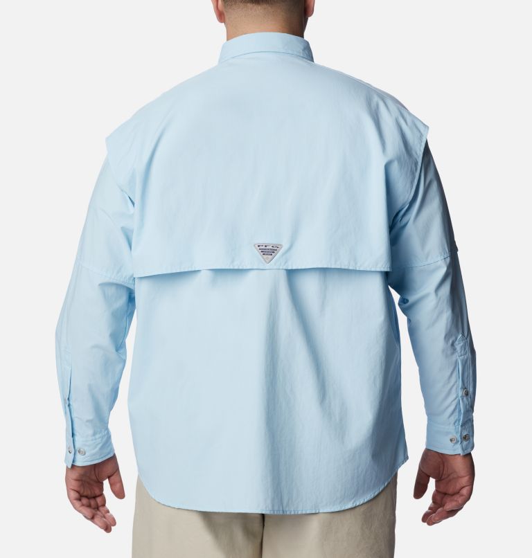 Men’s PFG Bahama II Long Sleeve Shirt - Big, Color: Spring Blue, image 2