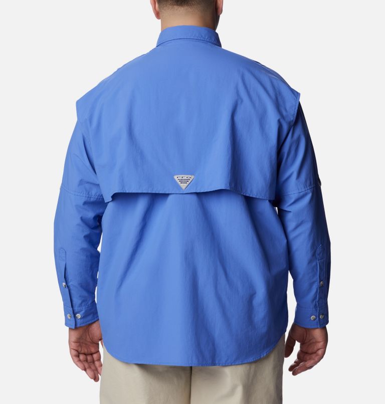 Men’s PFG Bahama II Long Sleeve Shirt - Big, Color: Violet Sea, image 2