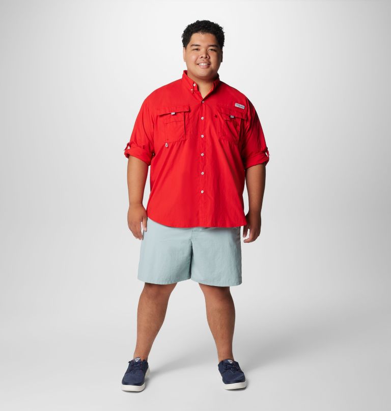 Men’s PFG Bahama II Long Sleeve Shirt - Big, Color: Red Spark, image 3