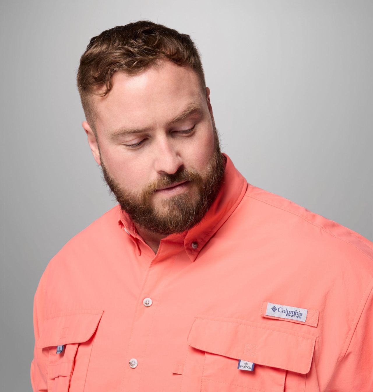 Men’s PFG Bahama™ II Long Sleeve Shirt - Big | 853 | 5X 7