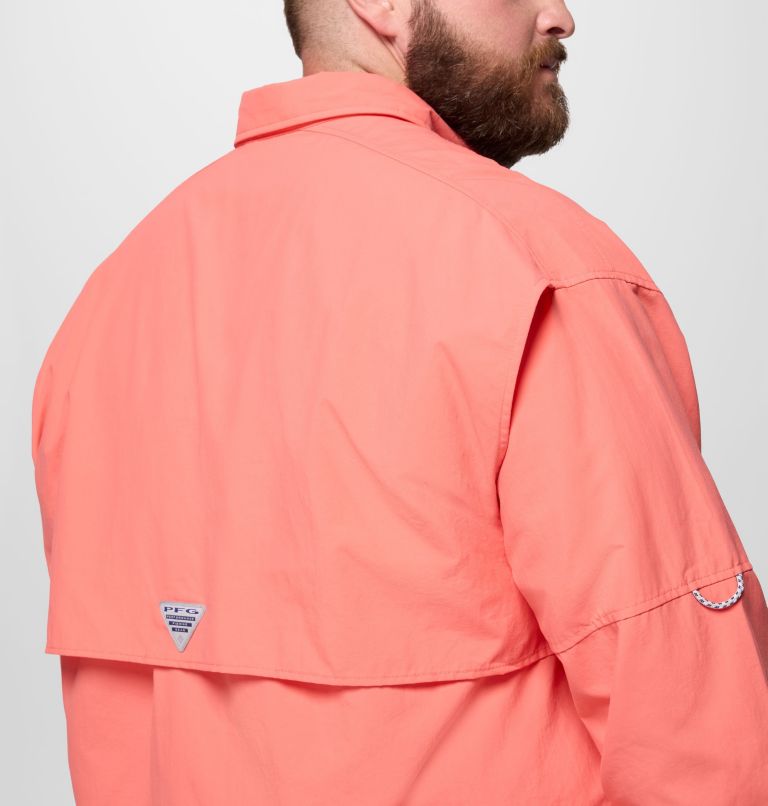 Men’s PFG Bahama II Long Sleeve Shirt - Big, Color: Melonade, image 8