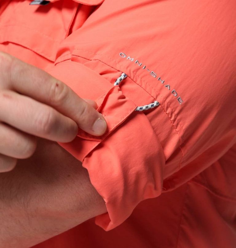 Men’s PFG Bahama II Long Sleeve Shirt - Big, Color: Melonade
