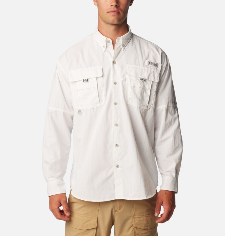 Bahama II L/S Shirt | 100 | XLT, Color: White, image 1