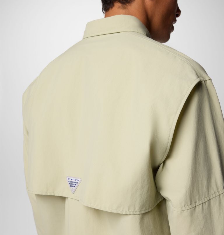 Men’s PFG Bahama II Long Sleeve Shirt - Tall, Color: Smokey Sage, image 6