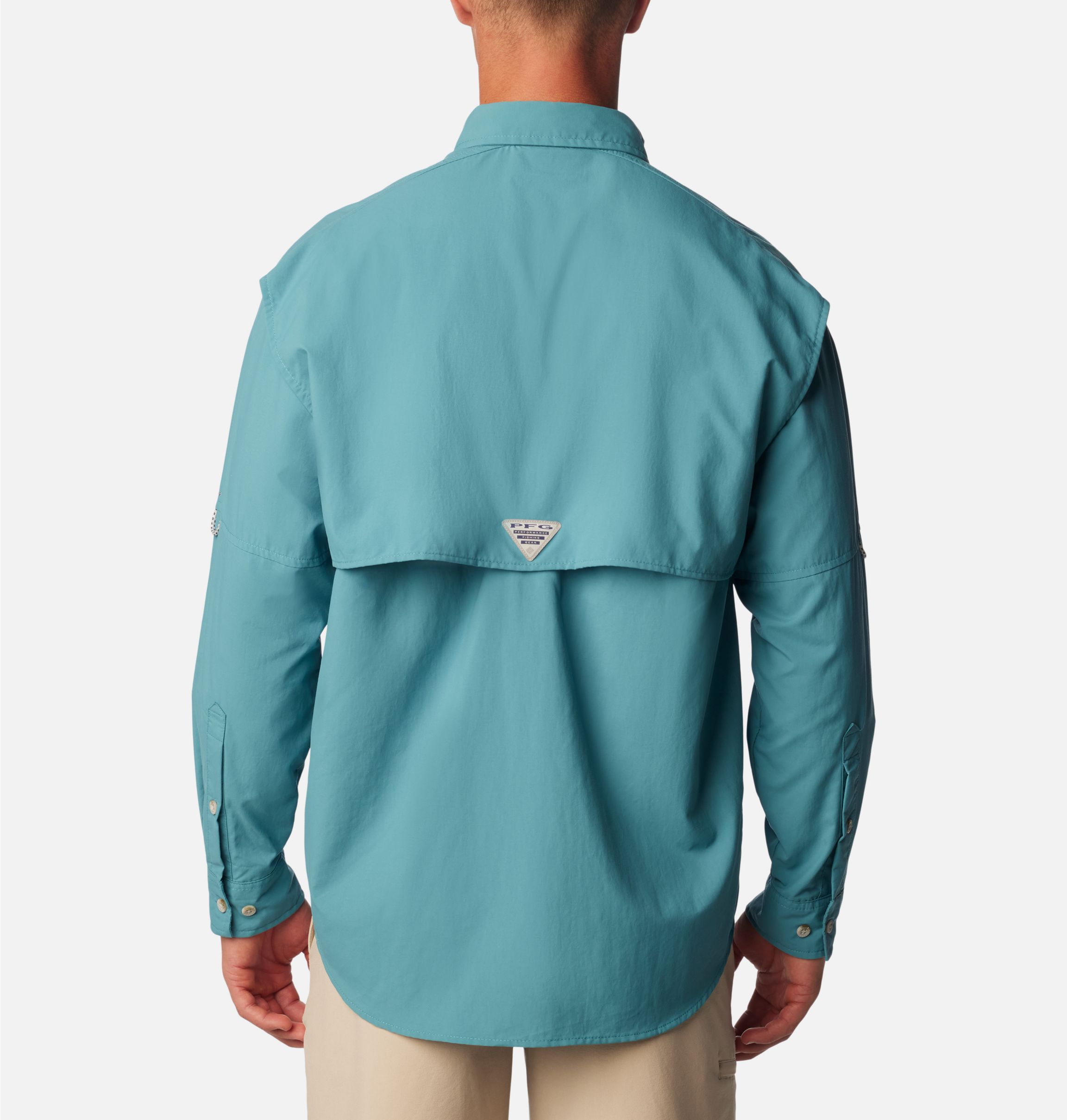 Simms Fishing Shirt Men's XXLT 2XLT Blue Long Sleeve Quick Dry