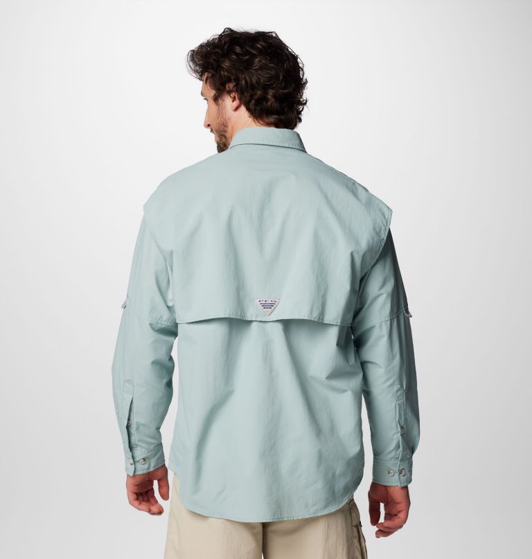 Men’s PFG Bahama II Long Sleeve Shirt - Tall, Color: Crushed Blue, image 2