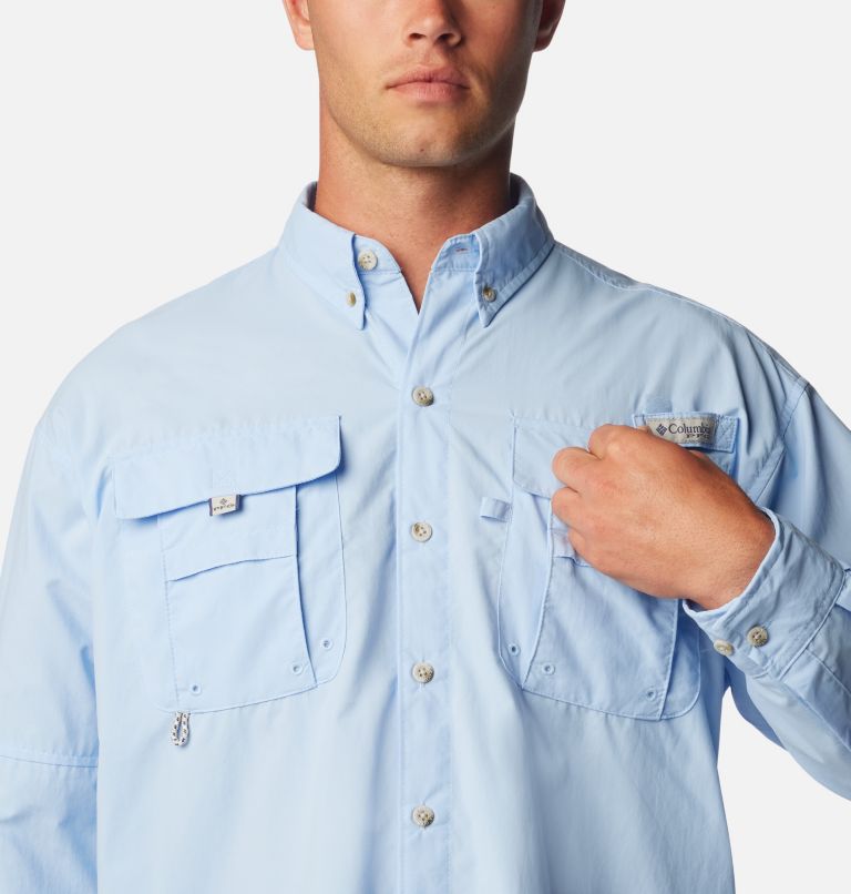 Men’s PFG Bahama II Long Sleeve Shirt - Tall, Color: Sail, image 4