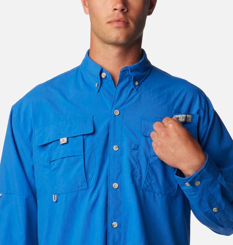 Columbia Bahama II Long-Sleeve Shirt - Men's Vivid Blue, XL