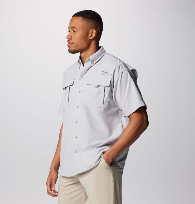  Columbia Youth Boys Bahama Short Sleeve Shirt, Cool Grey,  Small: Clothing, Shoes & Jewelry