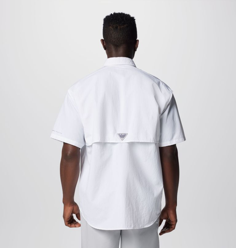 Chemise à manches courtes PFG Bahama II pour homme, Color: White, image 2
