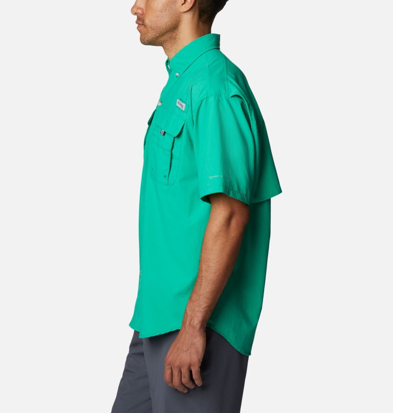 Thumbnail: Men’s PFG Bahama II Short Sleeve Shirt, Color: Circuit, image 3