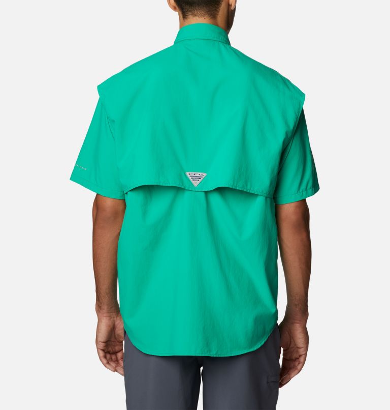 Men’s PFG Bahama II Short Sleeve Shirt - Tall, Color: Circuit, image 2
