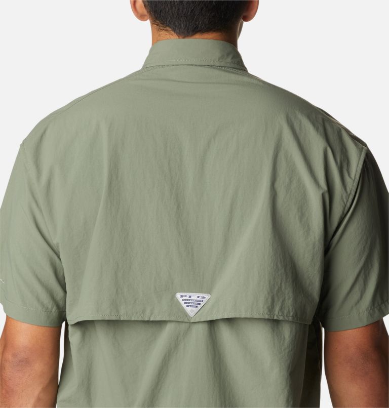 Men’s PFG Bahama II Short Sleeve Shirt, Color: Cypress, image 5