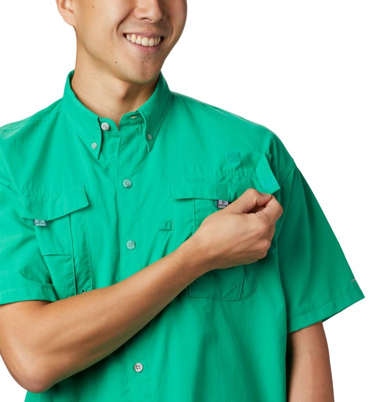 Bahama II S/S Shirt | 341 | M, Color: Dark Lime, image 5