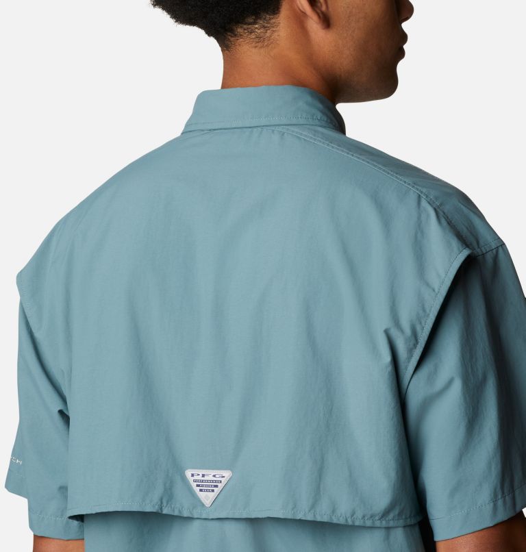 Men’s PFG Bahama II Short Sleeve Shirt, Color: Metal, image 5