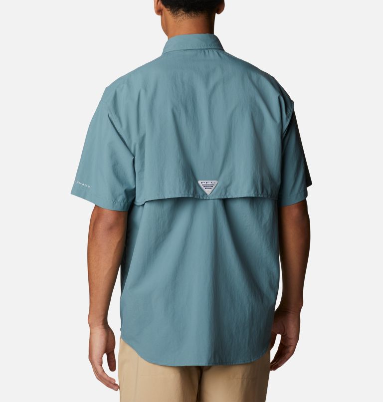 Men’s PFG Bahama II Short Sleeve Shirt, Color: Metal, image 2