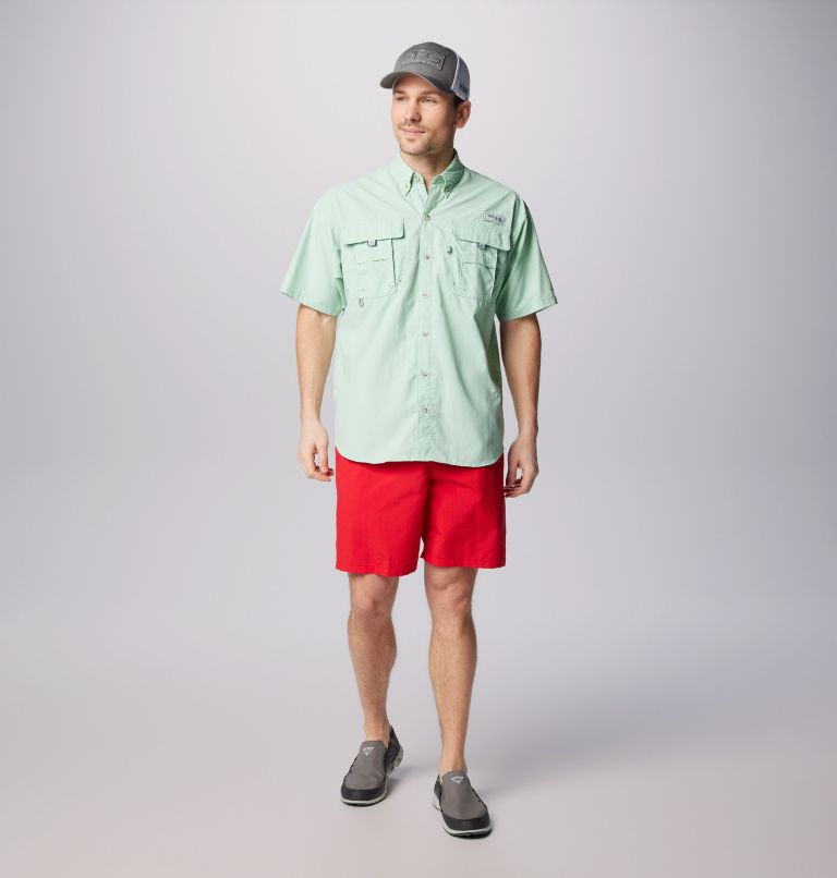 Columbia Men's Bahama II Short Sleeve Shirt, Cool Green, Small : :  Clothing, Shoes & Accessories