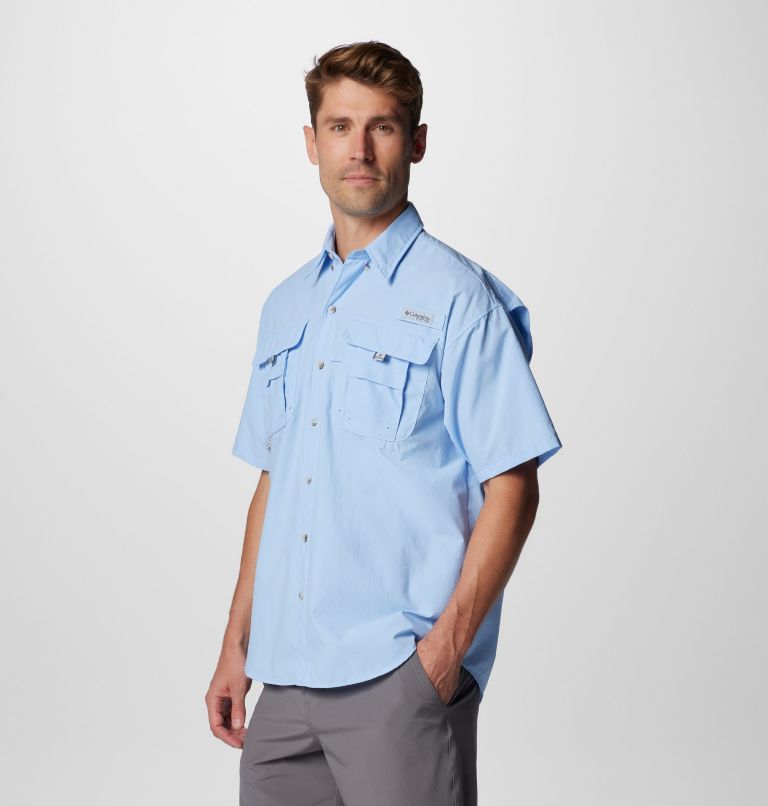 Men’s PFG Bahama II Short Sleeve Shirt, Color: Sail, image 4