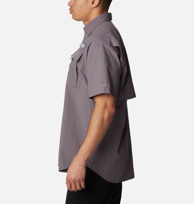Thumbnail: Men’s PFG Bahama II Short Sleeve Shirt, Color: Granite Purple, image 3