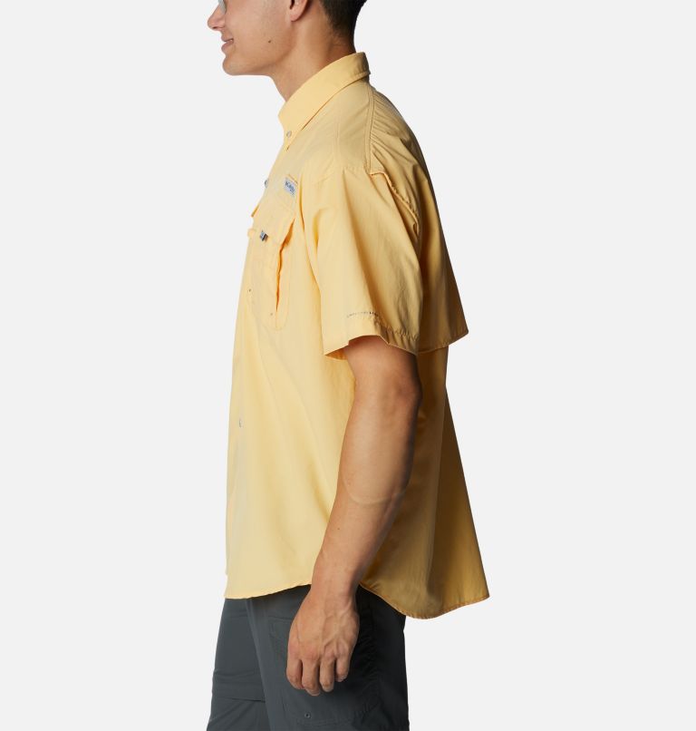 Men's Bahama II Short Sleeve Shirt, Color: Cocoa Butter, image 3