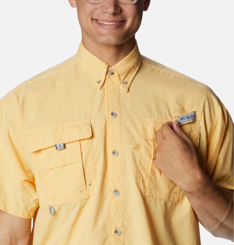 Men's Bahama II Short Sleeve Shirt, Color: Cocoa Butter, image 4