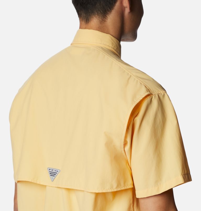 Men's Bahama II Short Sleeve Shirt, Color: Cocoa Butter, image 5