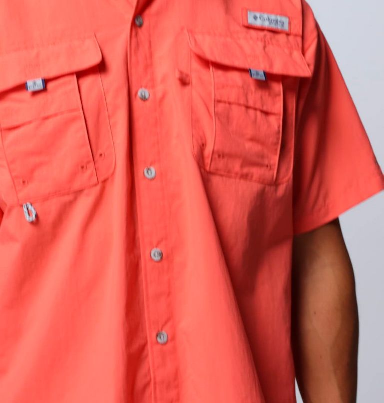 Men’s PFG Bahama II Short Sleeve Shirt, Color: Melonade