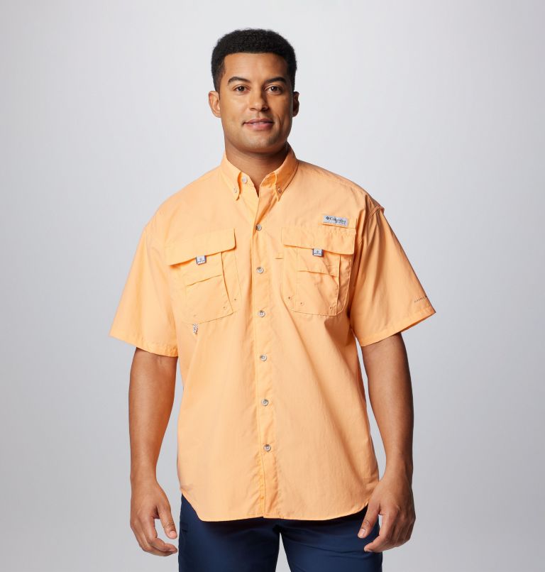 Columbia Mens Bahama II UPF 30 Short Sleeve PFG Fishing Shirt