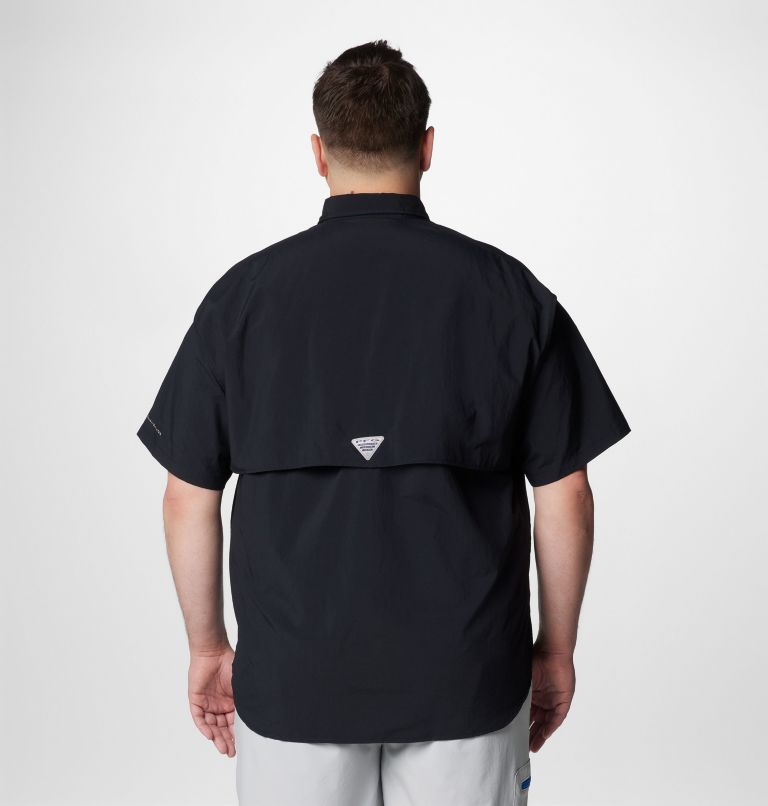 Men’s PFG Bahama II Short Sleeve Shirt - Big, Color: Black, image 2
