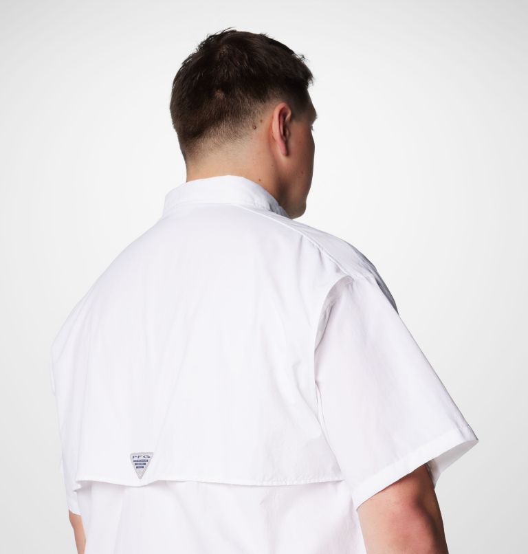 Men’s PFG Bahama II Short Sleeve Shirt - Big, Color: White, image 6