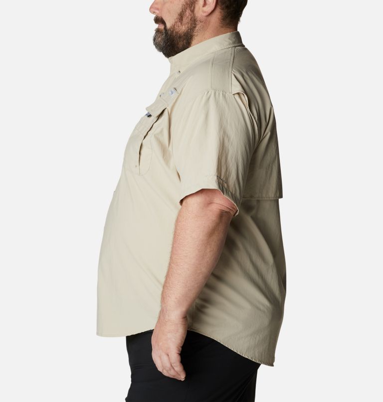 Chemise à manches courtes PFG Bahama II Homme - Tailles fortes, Color: Fossil, image 3