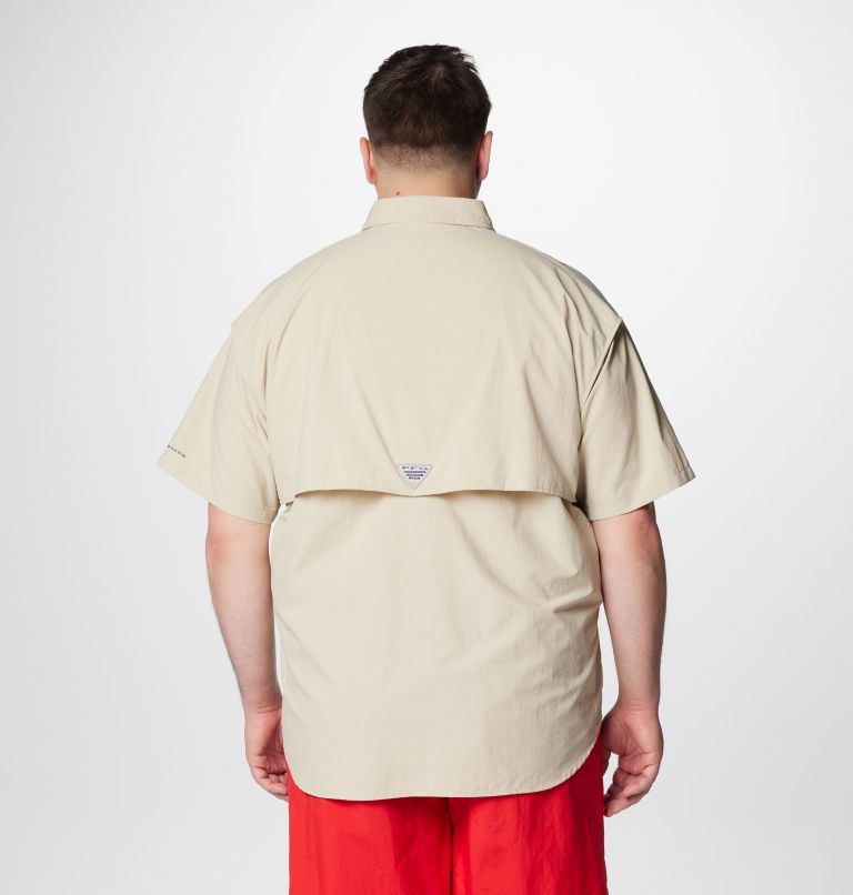 Men’s PFG Bahama II Short Sleeve Shirt - Big, Color: Fossil, image 2