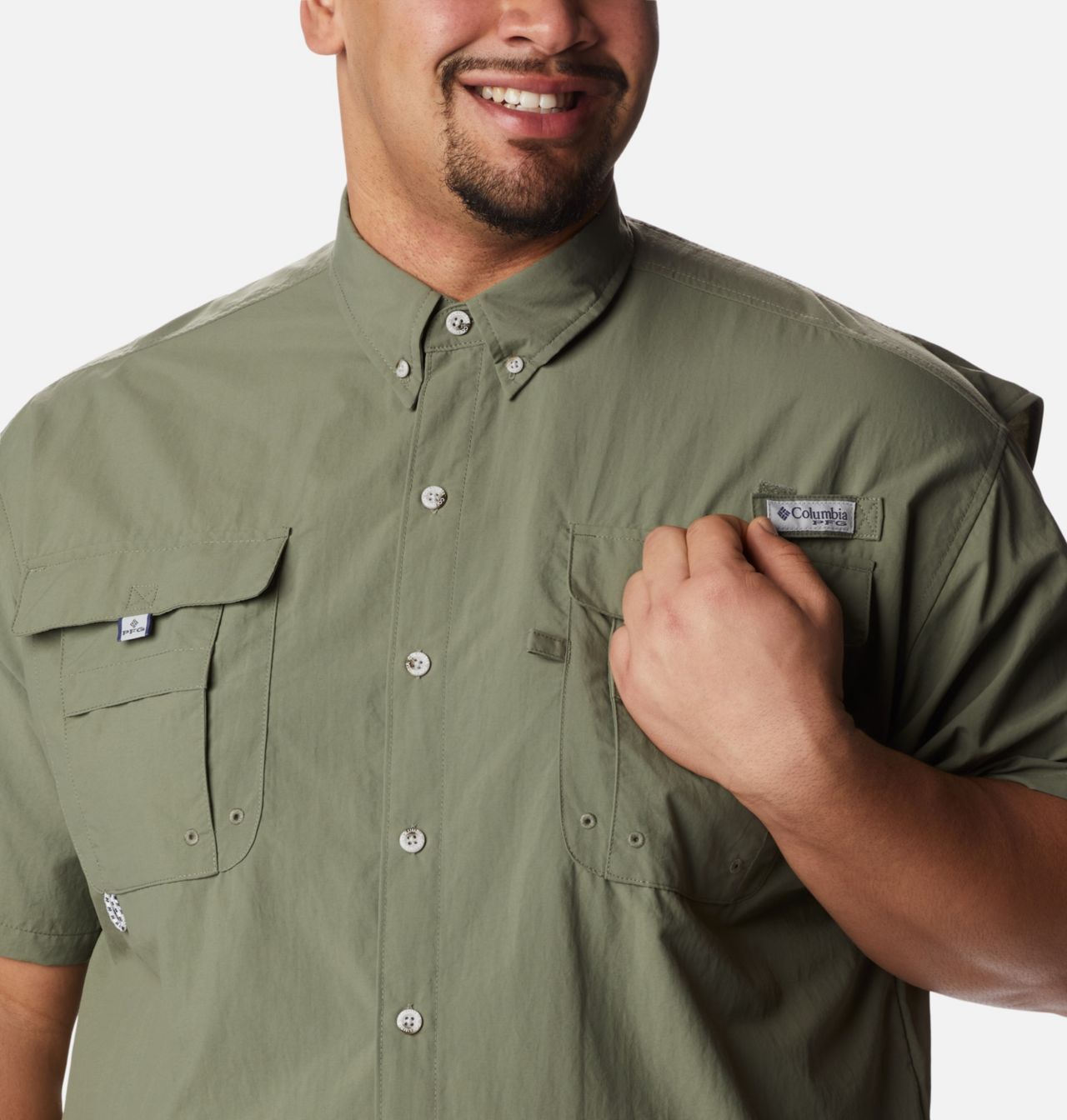 Men’s PFG Bahama™ II Short Sleeve Shirt - Big 6