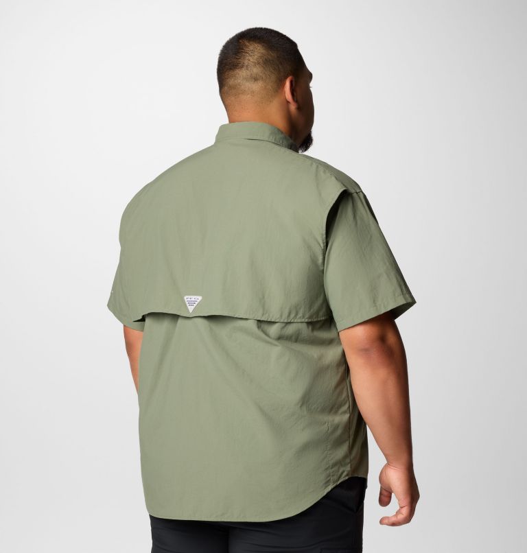 Men’s PFG Bahama II Short Sleeve Shirt - Big, Color: Cypress, image 2