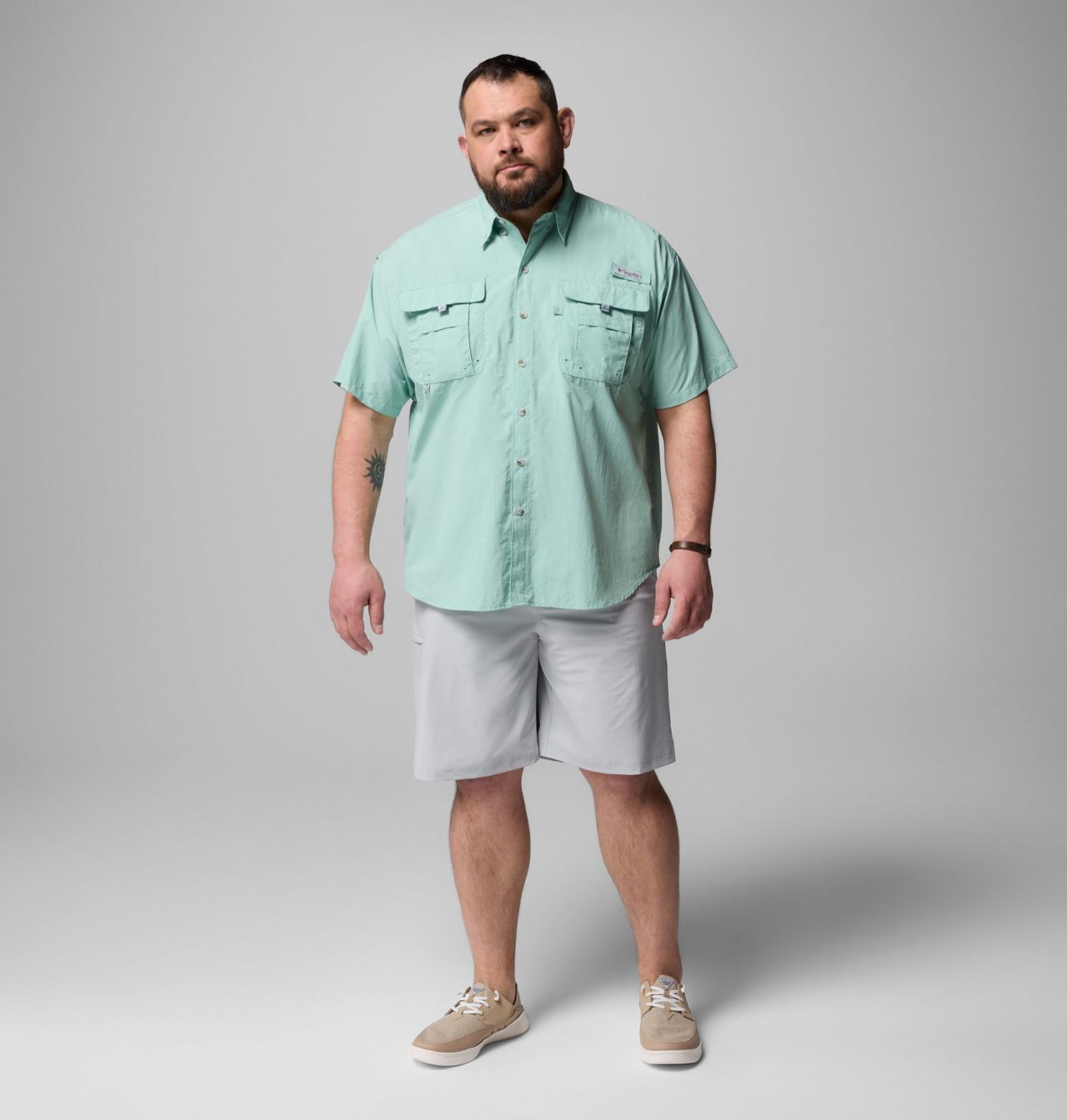 Men’s PFG Bahama™ II Short Sleeve Shirt - Big | 357 | 1X 2