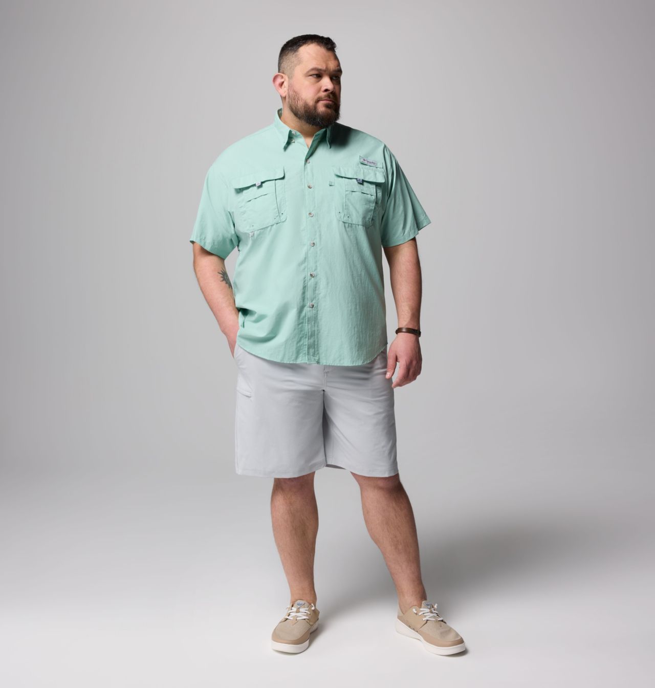 Men’s PFG Bahama™ II Short Sleeve Shirt - Big | 357 | 1X 8