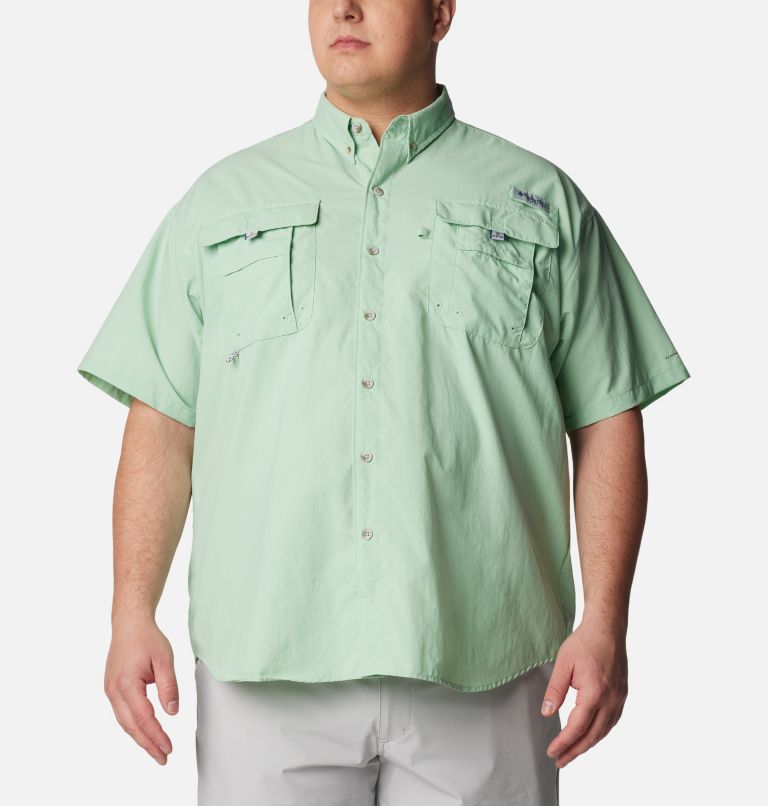 Columbia PFG Bahama II Short Sleeve Shirt Carbon Large - American