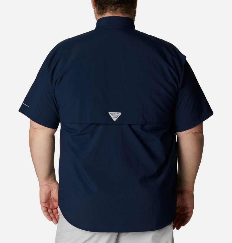 Men’s PFG Bahama II Short Sleeve Shirt - Big, Color: Collegiate Navy, image 2